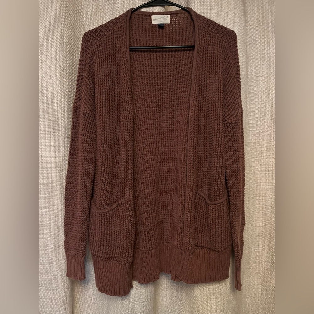 Burgundy Cardigan, Universal Thread, Size XS